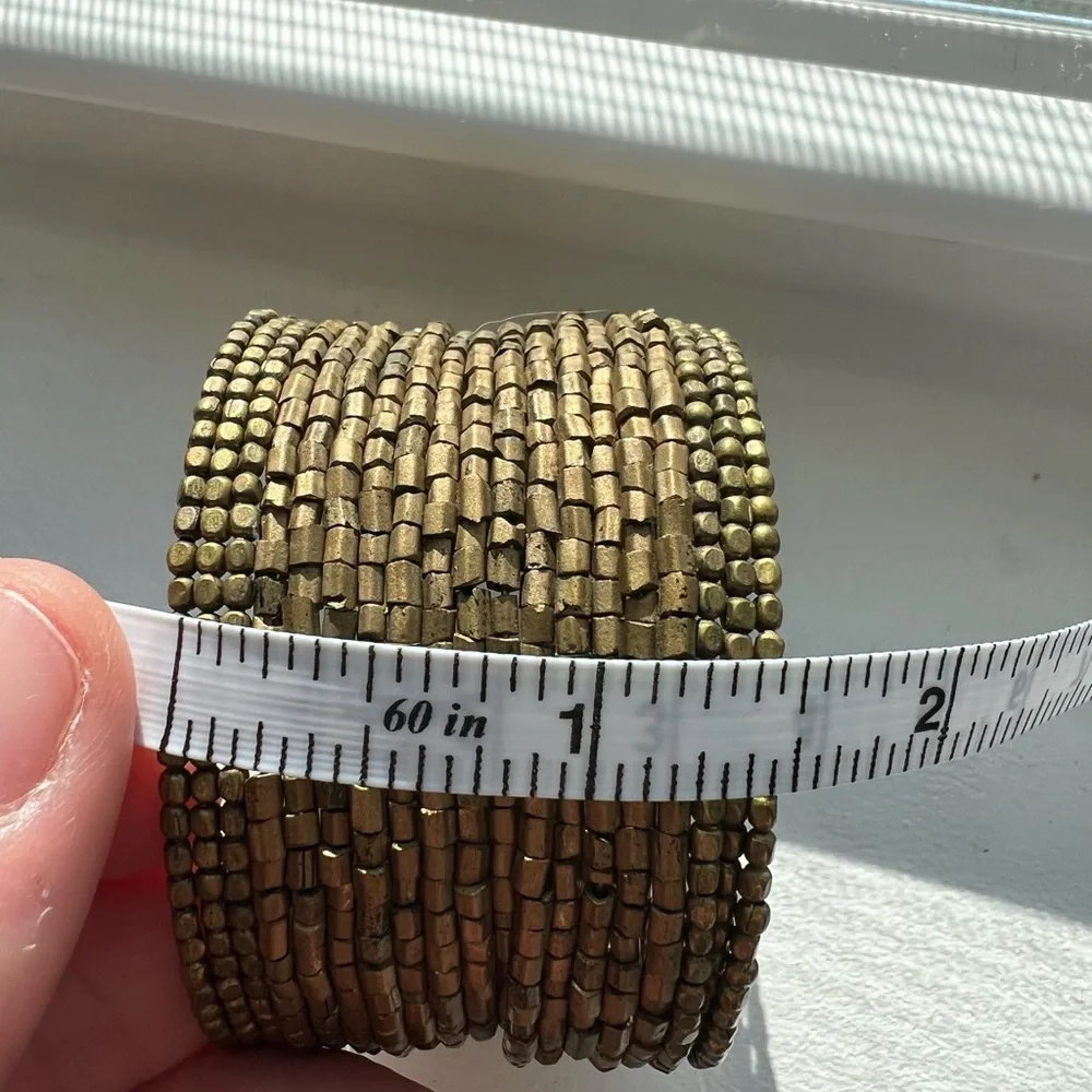 Elegant Gold Beaded Bracelet‎